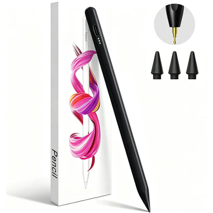 Stylus Pen for Ipad(2018-2026)-2X Fast Charge with Tilt Sensitivity & Palm Rejection for Ipad 11/10/9/8/7/6Th Gen, Air 5/4/3/M4/M3/M2, Pro 13"/12.9"/11"/M4, Mini 7/6/5Th Backtoschool, Accessories, Tablet Styluses
