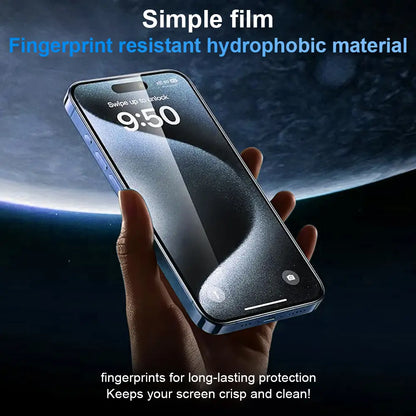 One Fish Privacy Screen Protector Tempered Glass Shockproof Phone Protective Film for Samsung, Iphone,Crystal Clear, Proof Phone Screen Protector Privacy Screen Protector Protective Phone Accessori.