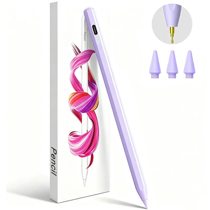 Stylus Pen for Ipad(2018-2026)-2X Fast Charge with Tilt Sensitivity & Palm Rejection for Ipad 11/10/9/8/7/6Th Gen, Air 5/4/3/M4/M3/M2, Pro 13"/12.9"/11"/M4, Mini 7/6/5Th Backtoschool, Accessories, Tablet Styluses