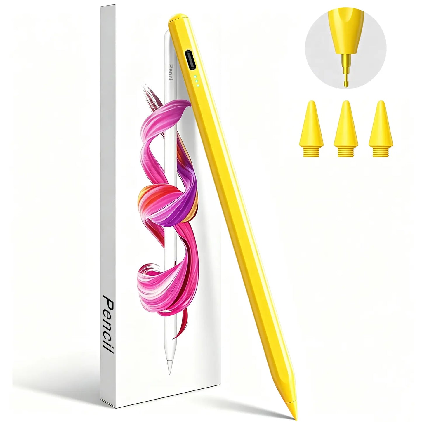 Stylus Pen for Ipad(2018-2026)-2X Fast Charge with Tilt Sensitivity & Palm Rejection for Ipad 11/10/9/8/7/6Th Gen, Air 5/4/3/M4/M3/M2, Pro 13"/12.9"/11"/M4, Mini 7/6/5Th Backtoschool, Accessories, Tablet Styluses