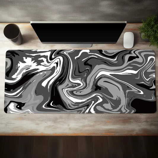 Abstract Mouse Pad, 1 Count Office Accessories Mouse Mat, Non-Slip Thickened Keyboard and Mouse Pad, Desk Gaming Pc Accessories for Home Office, Fathers Day Gift, Home Decor Ideas, Gaming Accessories, Gaming Desk Accessory, Computer Desk Accessories